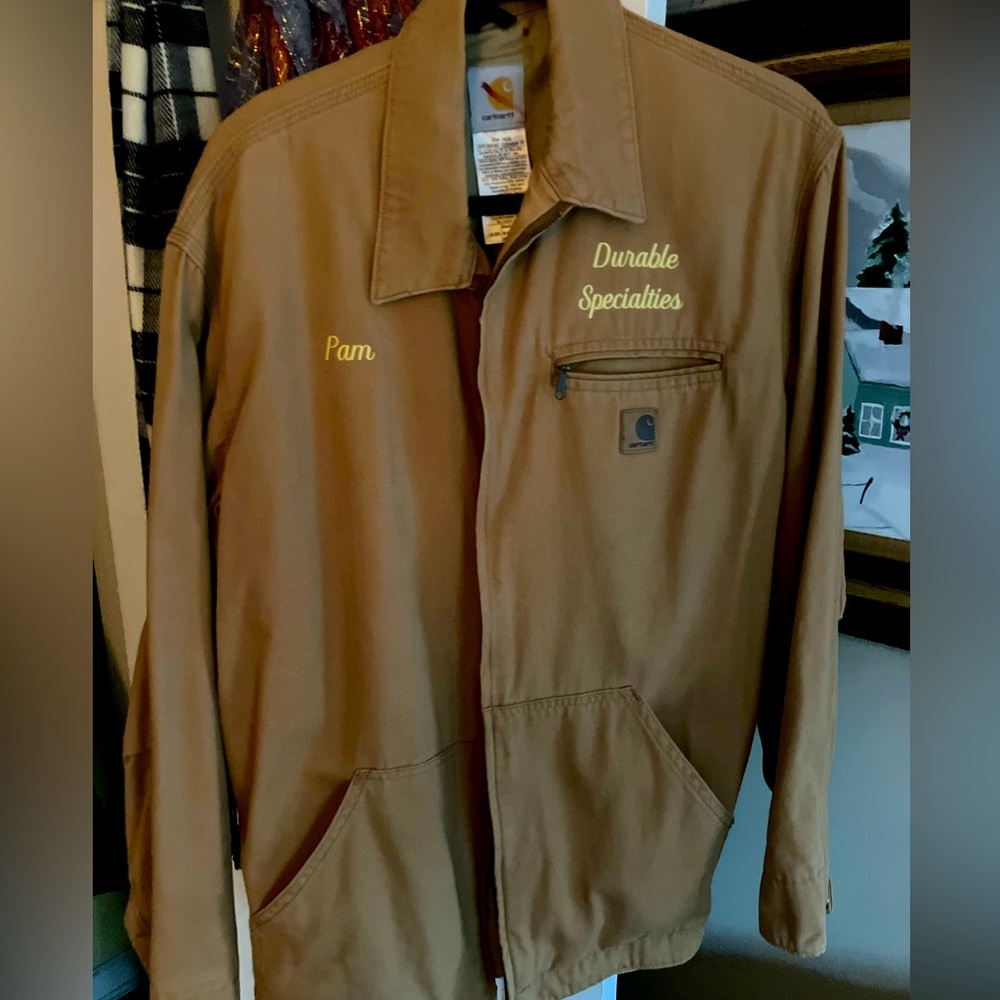Carhartt Men's Tan Shirt Jacket